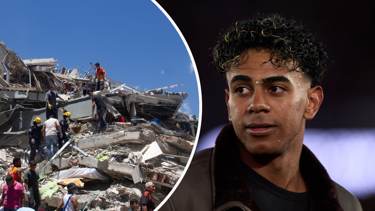 Lamine Yamal habló en sus redes sociales sobre el terremoto en Colombia.