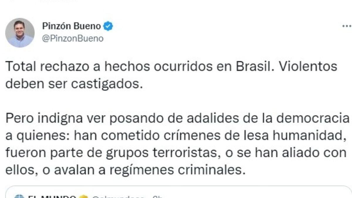 Juan Carlos Pinzón, Brasil