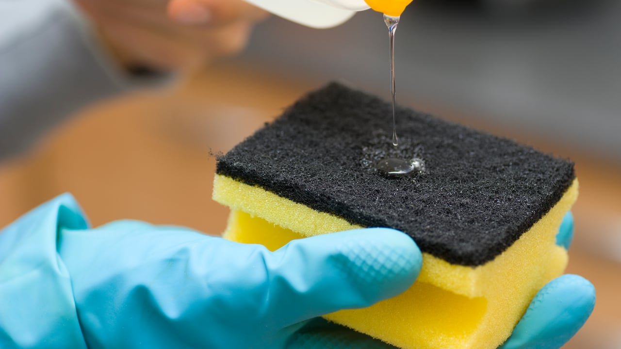 La esponja puede acumular bacterias y suciedad con el uso frecuente.