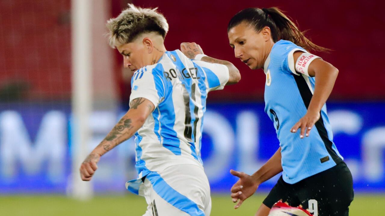 Argentina vs. Uruguay por el tercer puesto de la Copa América femenina 2025.