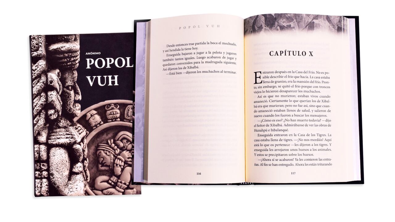 Panamericana Editorial lanza una nueva edición del Popol Vuh. Imagen cortesía de la editorial