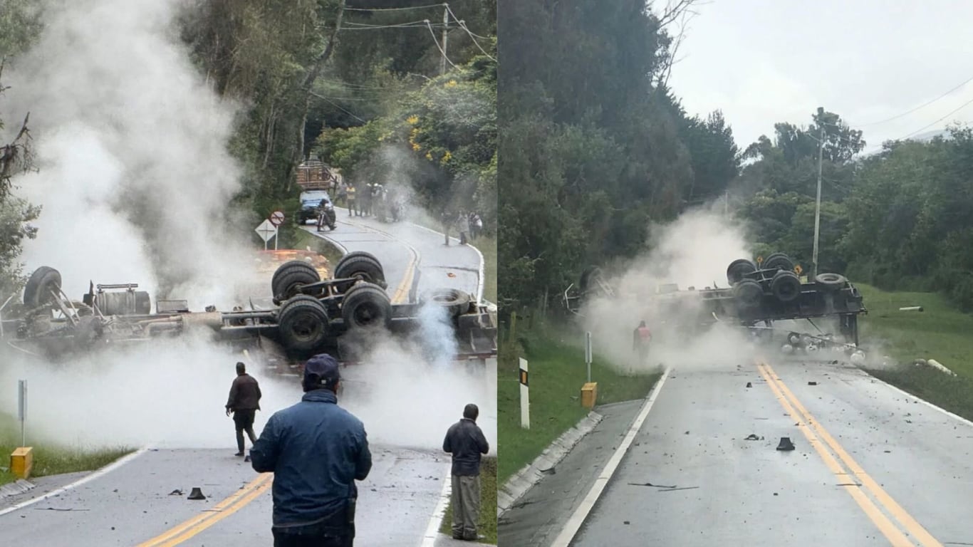 Las causas del volcamiento aún están en investigación.