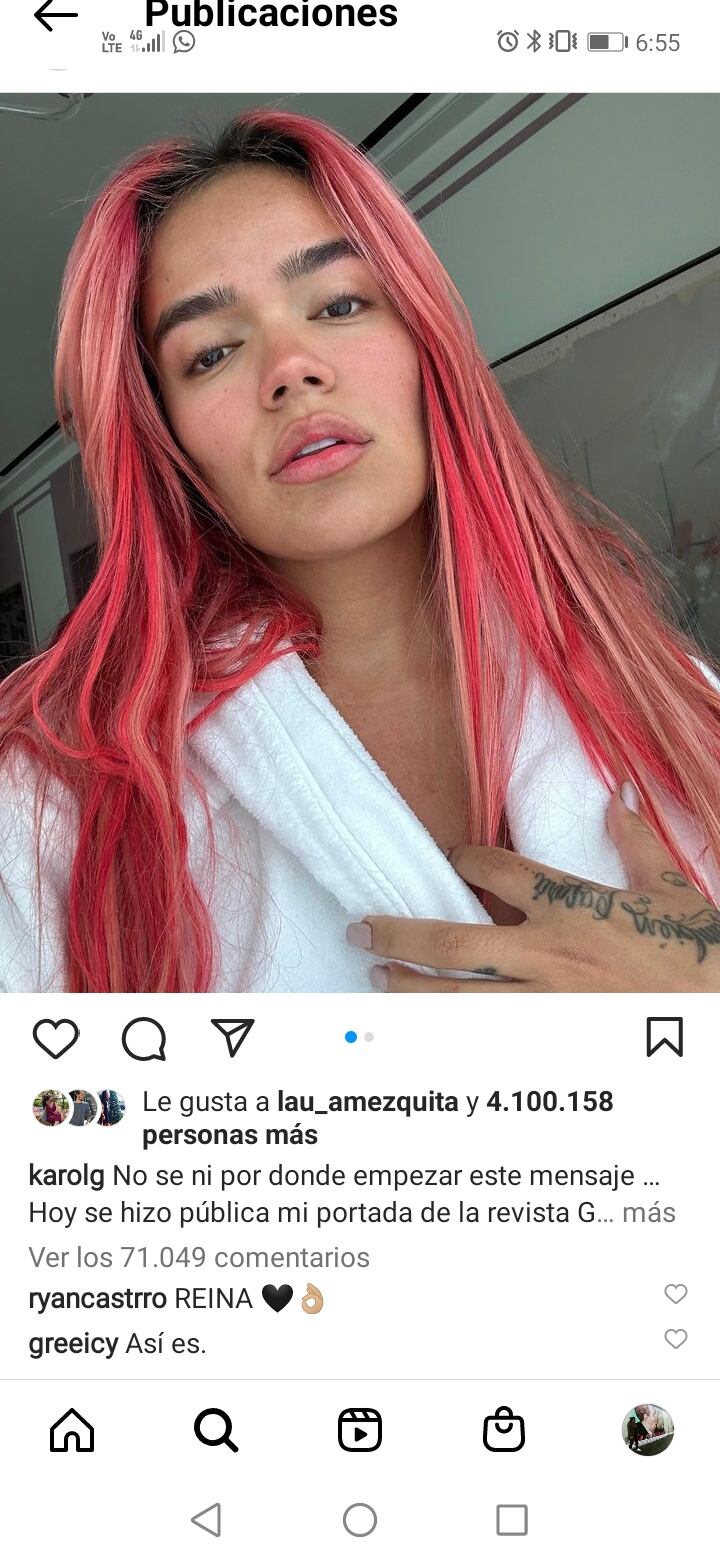 Greeicy Rendón también defendió a Karol G