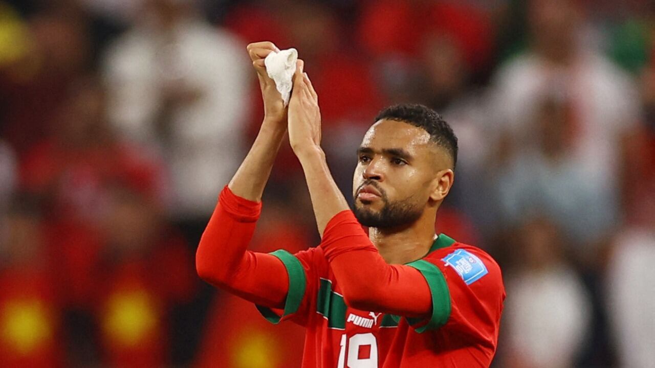 Youssef En-Nesyri, el futbolista de Marruecos que superó el récord de Cristiano Ronaldo.