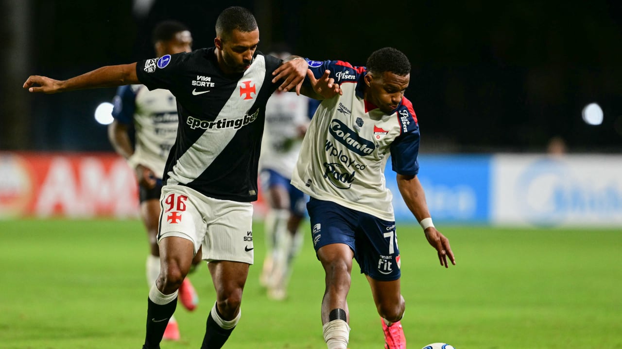 Vasco da Gama contra Medellín por la Copa Sudamericana.