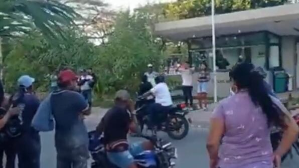 Protesta CAI Los Olivos.