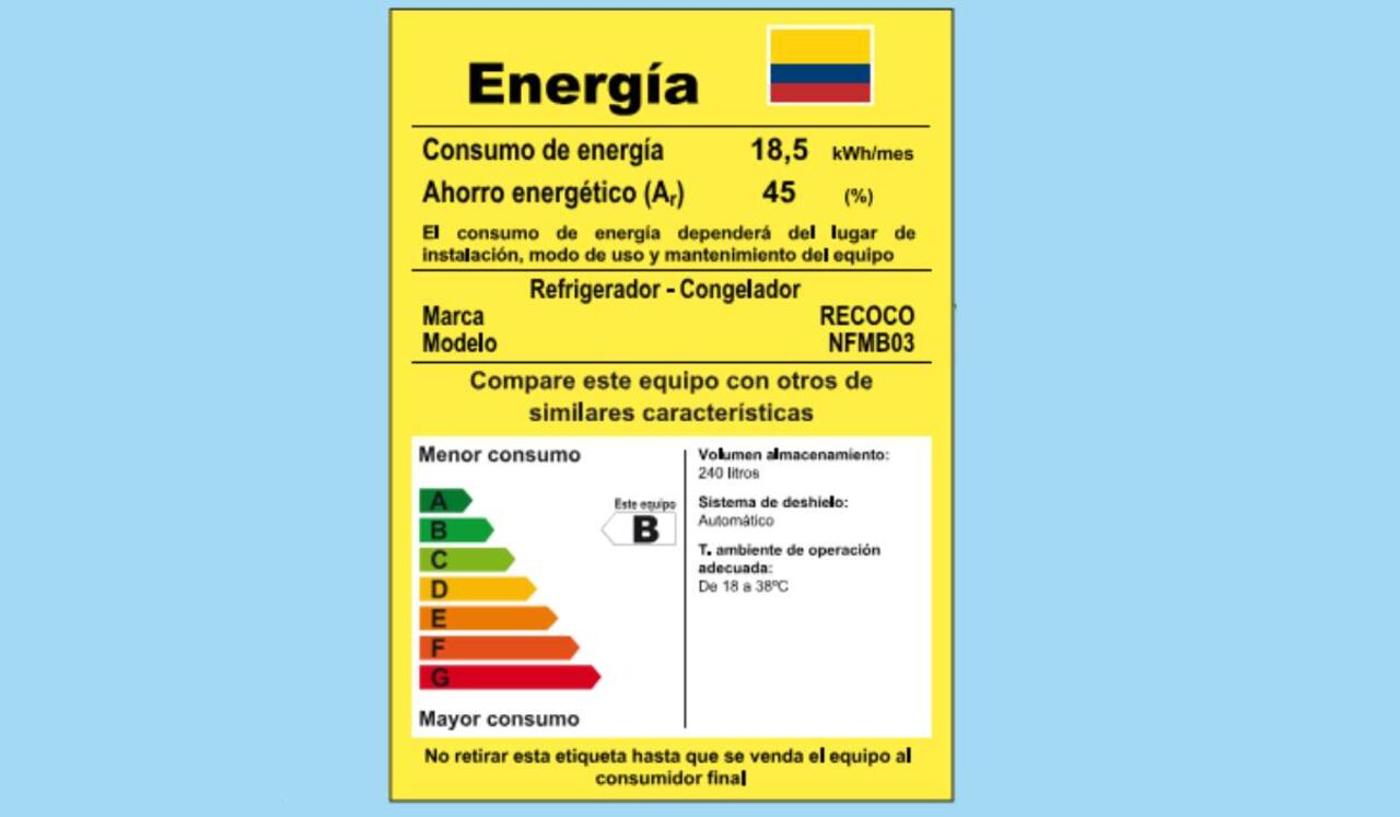El etiquetado energético evidencia qué electrodomésticos gastan mucha energía.