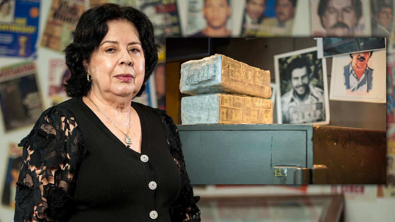 Alba Marina Escobar, hermana del capo Pablo Escobar.