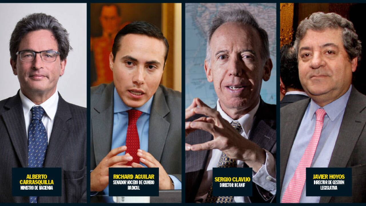 Foto: Juan Carlos Sierra, Guillermo Torres, Alejandro Acosta y Aliana Corzo