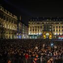 Una de las marchas en París luego del atentado.