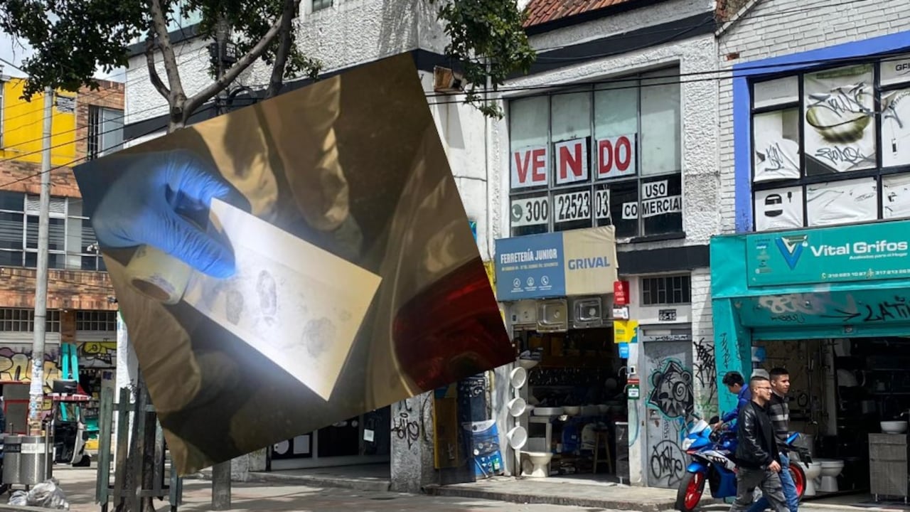 Bar La Legion, un bar de pique del Tren de Aragua en Bogotá.