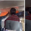 Una batería portátil ardió en un avión en India