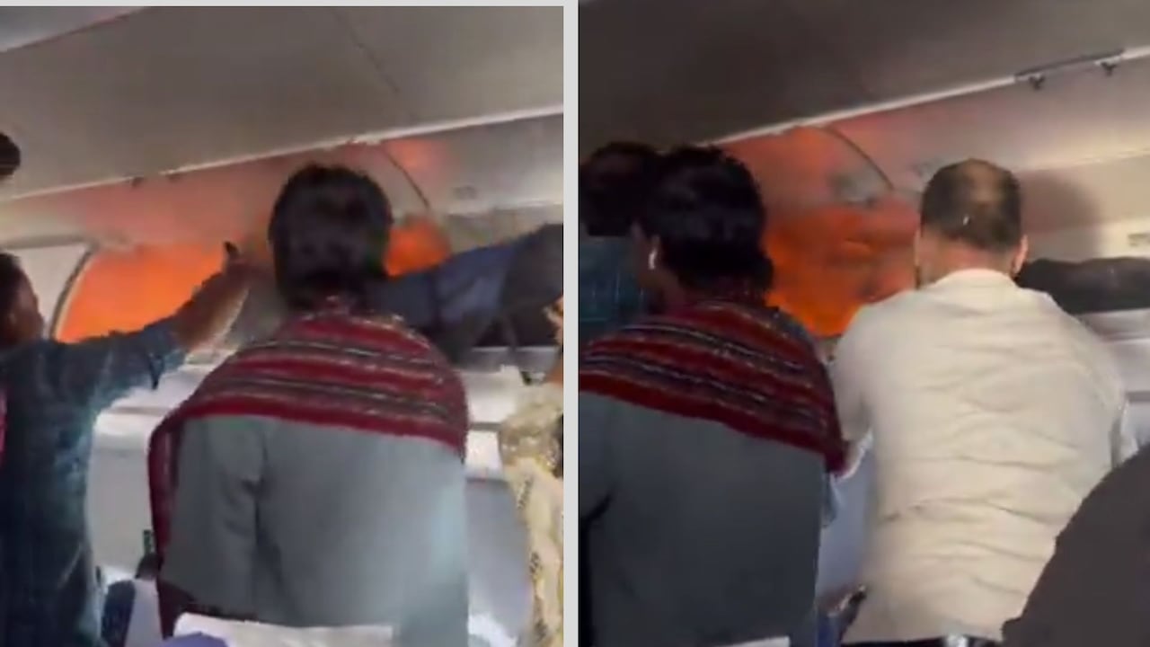 Una batería portátil ardió en un avión en India
