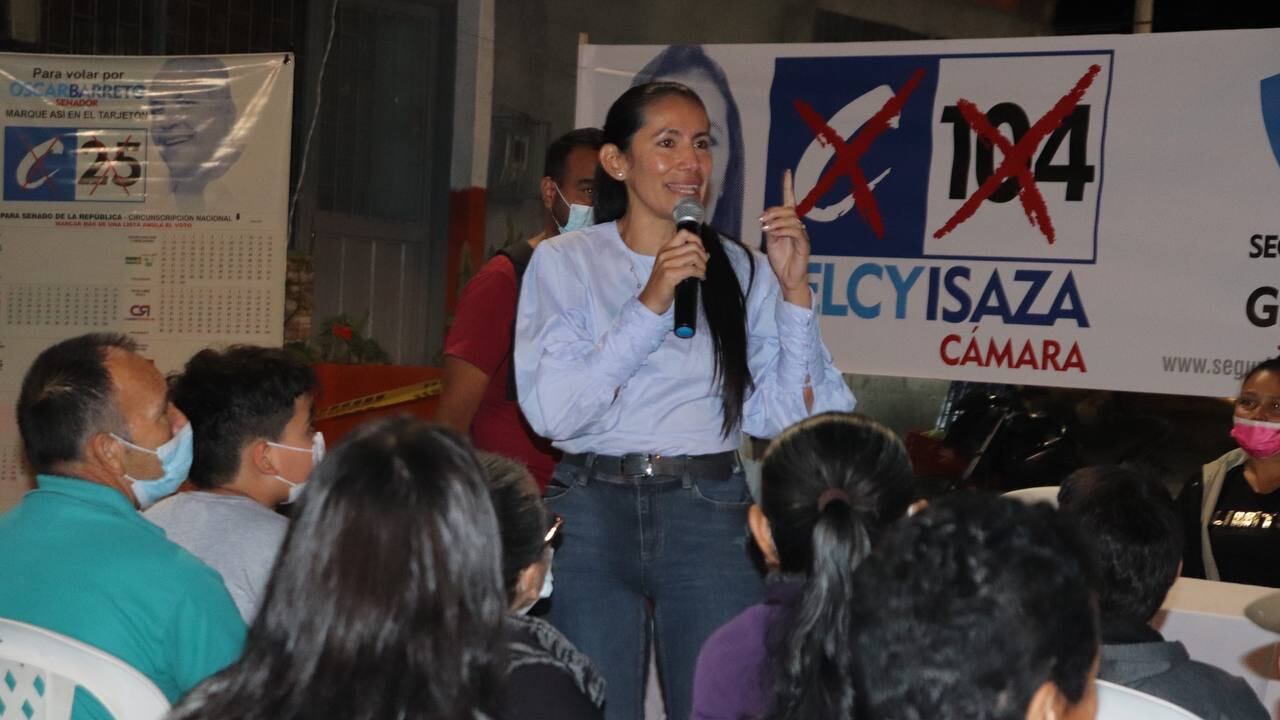 Congresista electa Delcy Esperanza Isaza.