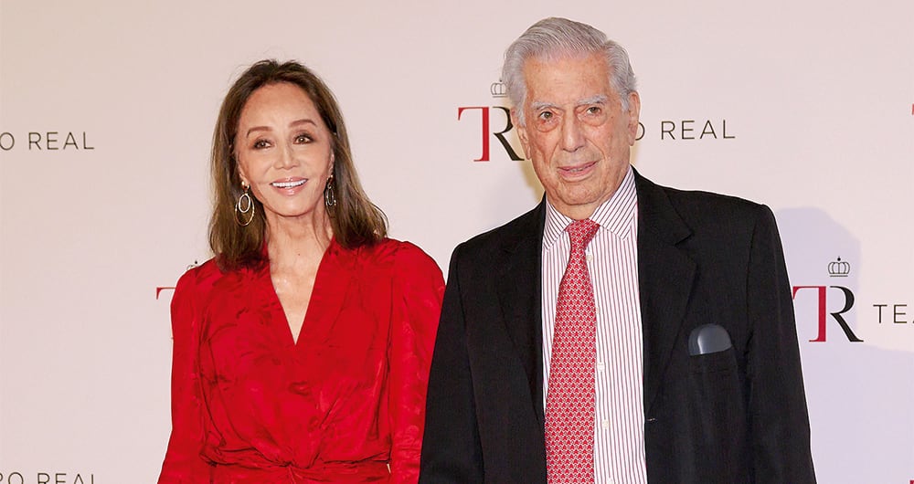 Mario Vargas Llosa e Isabel Preysler.