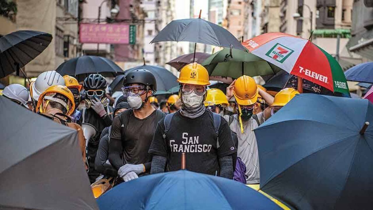 Las protestas en Hong Kong continúan, a pesar de que el presidente Xi Jinping prometió respetar la autonomía de la isla.