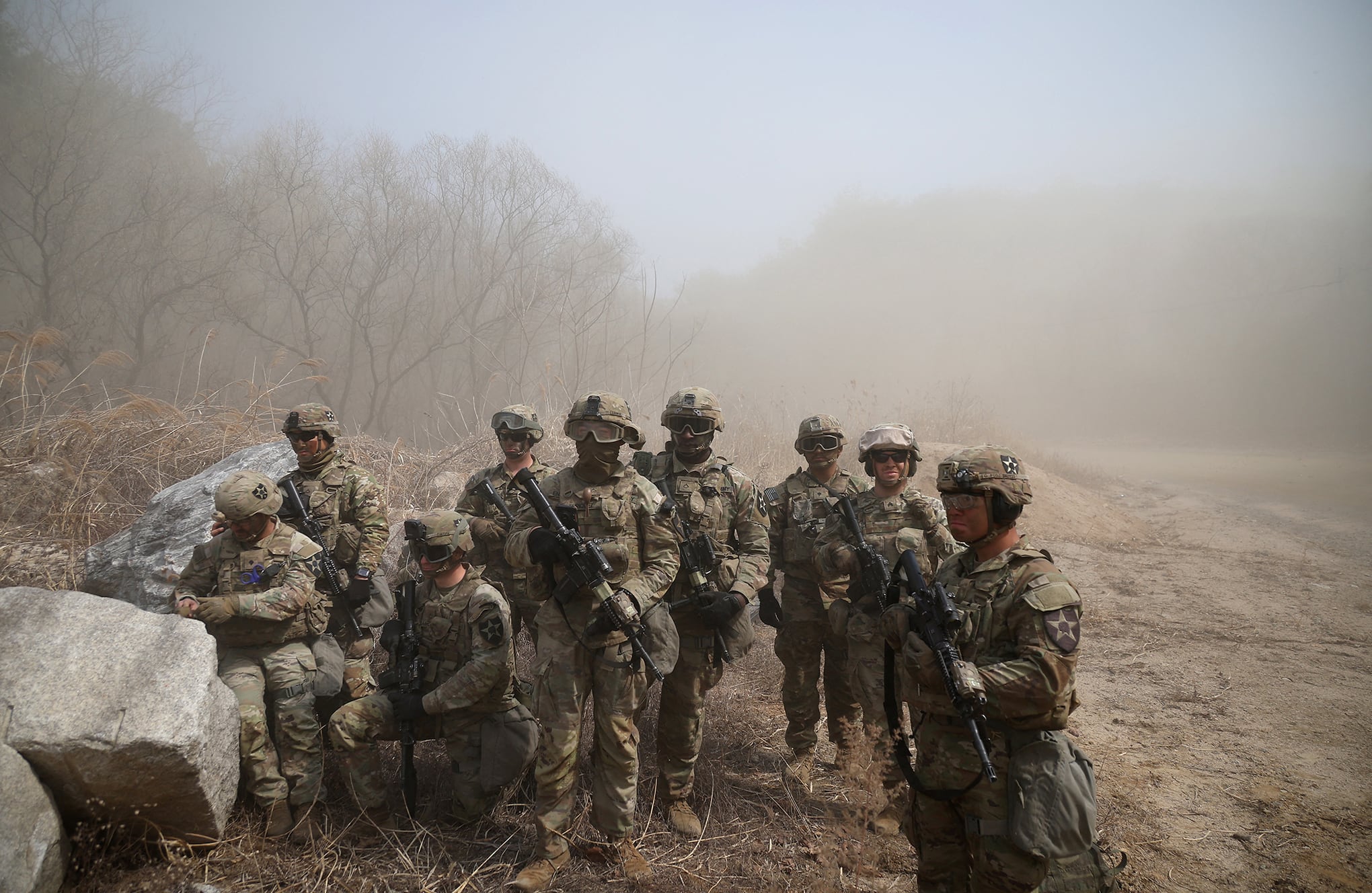 En imágenes : Corea del Sur y Estados Unidos realizan ejercicios militares conjuntos.