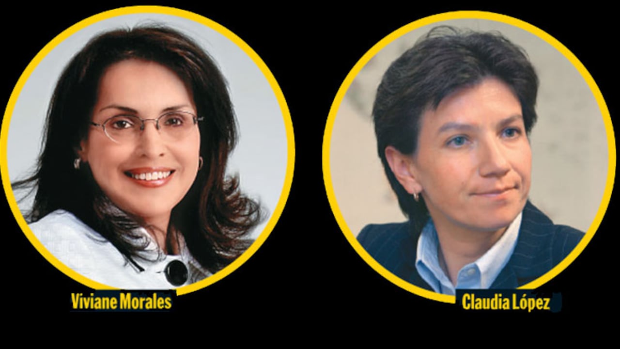 Las duras
Viviane Morales, del Partido Liberal, y Claudia López, de Alianza Verde, están llamadas a ser las mujeres aguerridas del congreso.