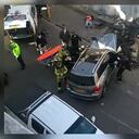 Accidente en el deprimido de la calle 94.