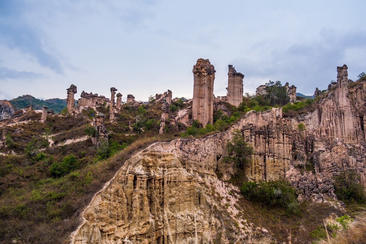 Área Natural Única Los Estoraques, municipio de La Playa, Norte de Santander.