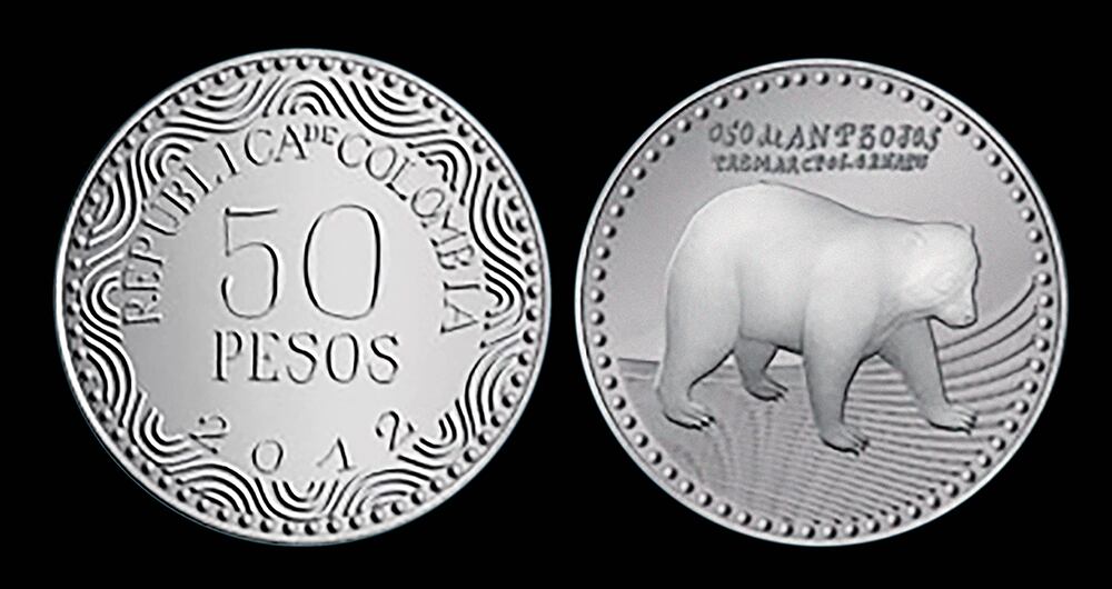 Moneda de cincuenta pesos (2007).