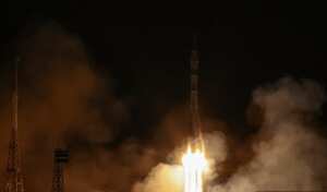 La nave de reemplazo MS-23 despegó sin personas a bordo desde el cosmódromo de Baikonur.