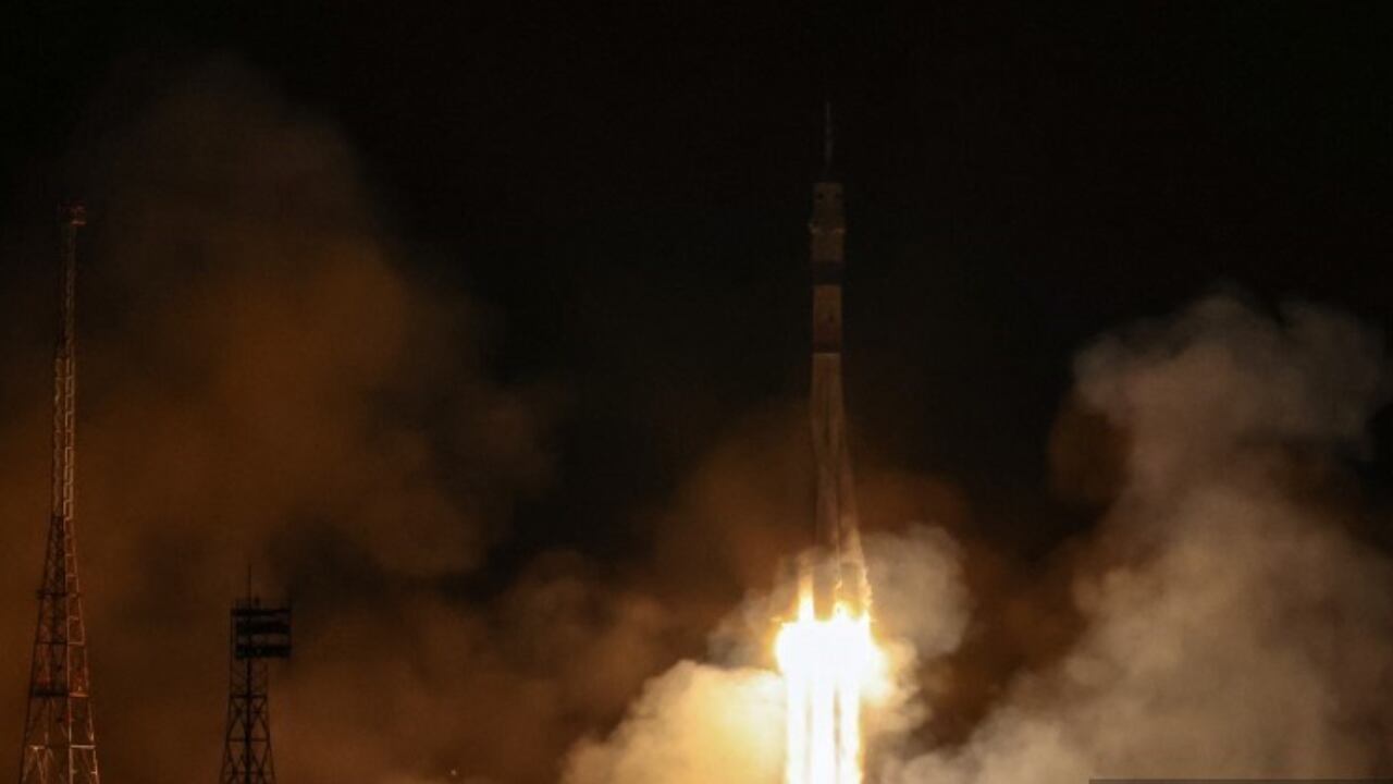 La nave de reemplazo MS-23 despegó sin personas a bordo desde el cosmódromo de Baikonur.