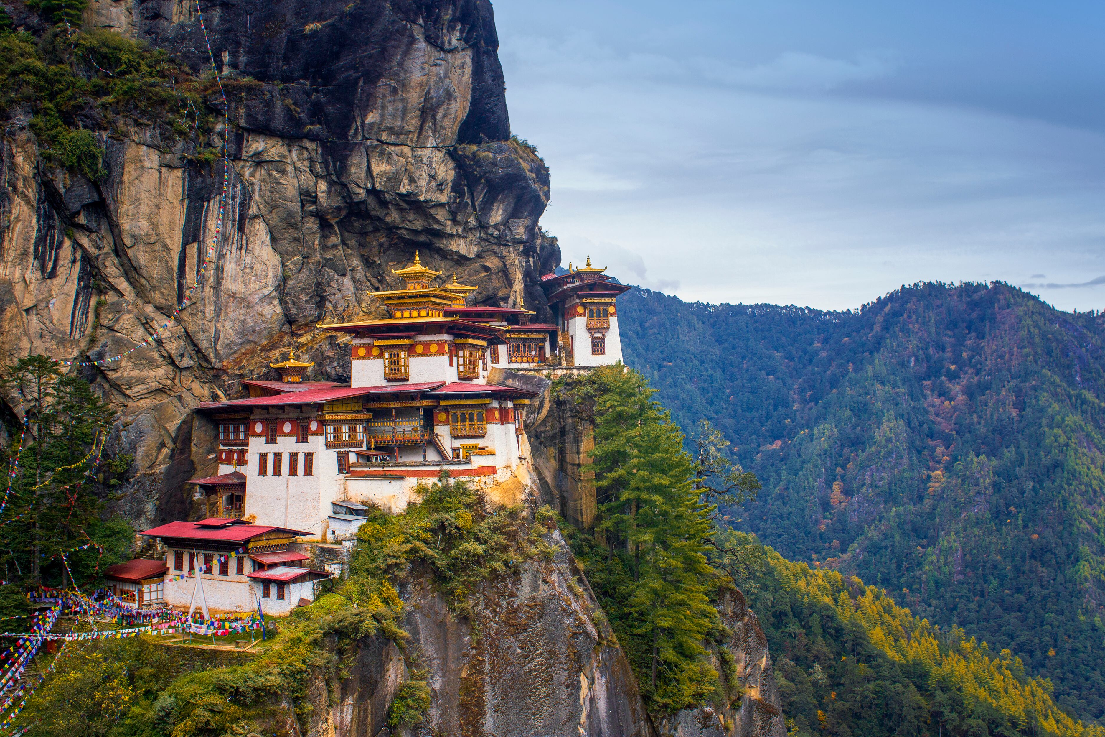Taktsang Dzongkha (Tiger's Nest) in Bhutan