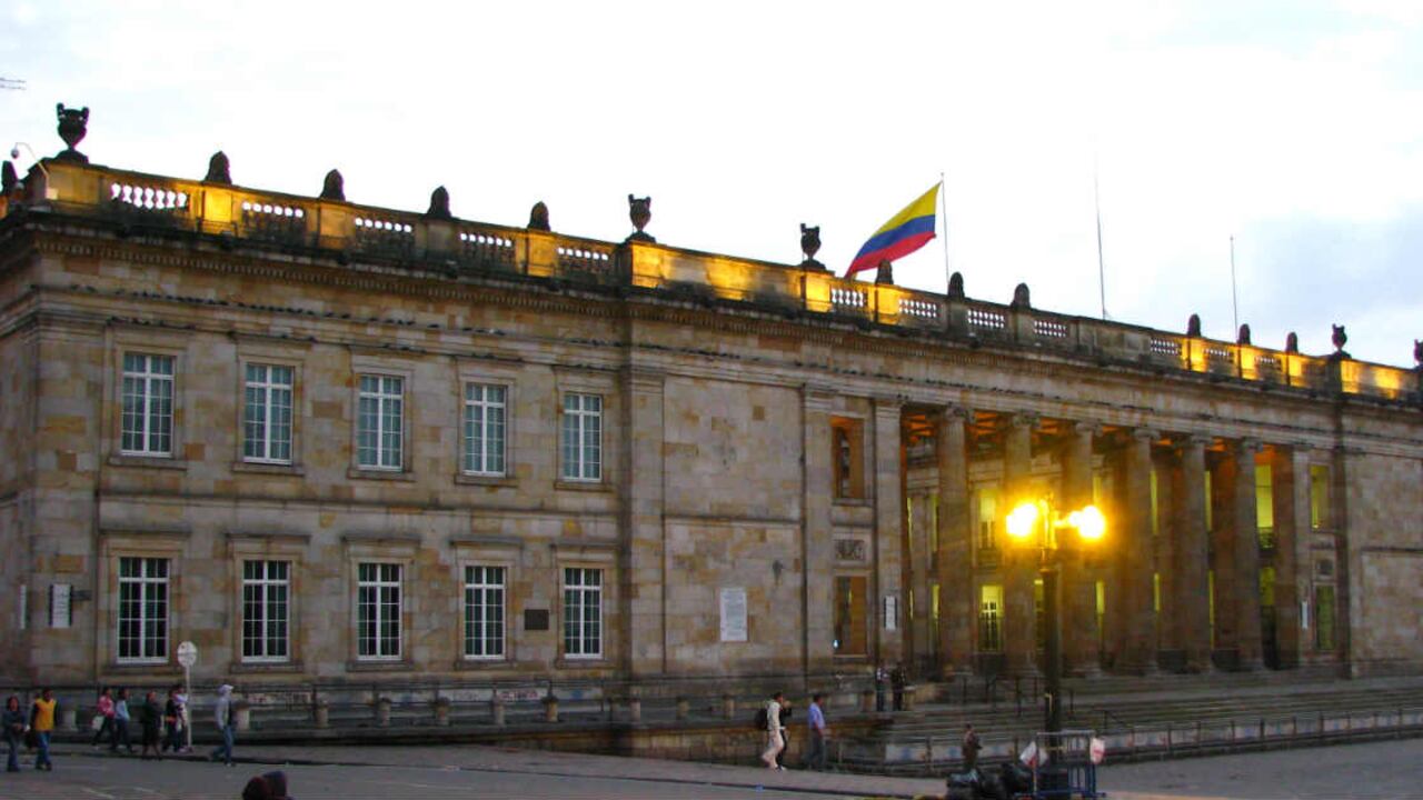 Congreso de la República en Bogotá. Foto: Wikicommons.