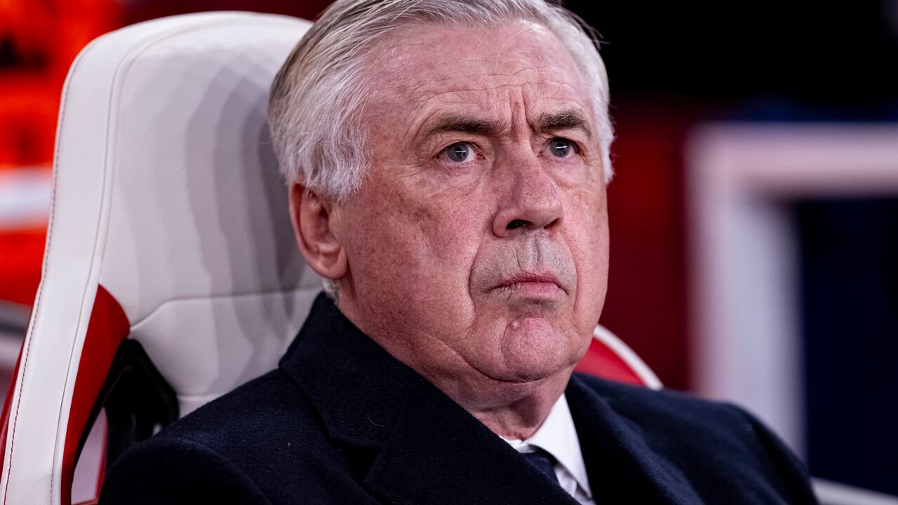 Carlo Ancelotti, técnico del Real Madrid.