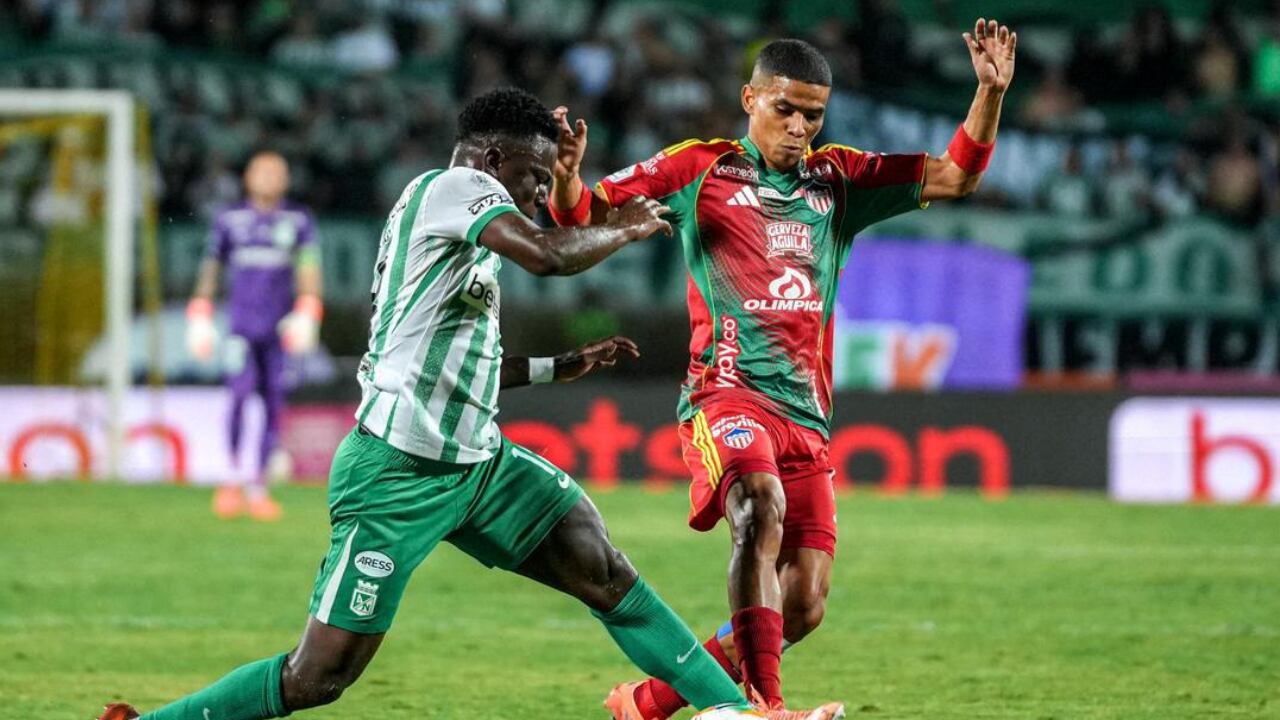 Nacional vs. Junior por los cuadrangulares de Liga BetPlay.