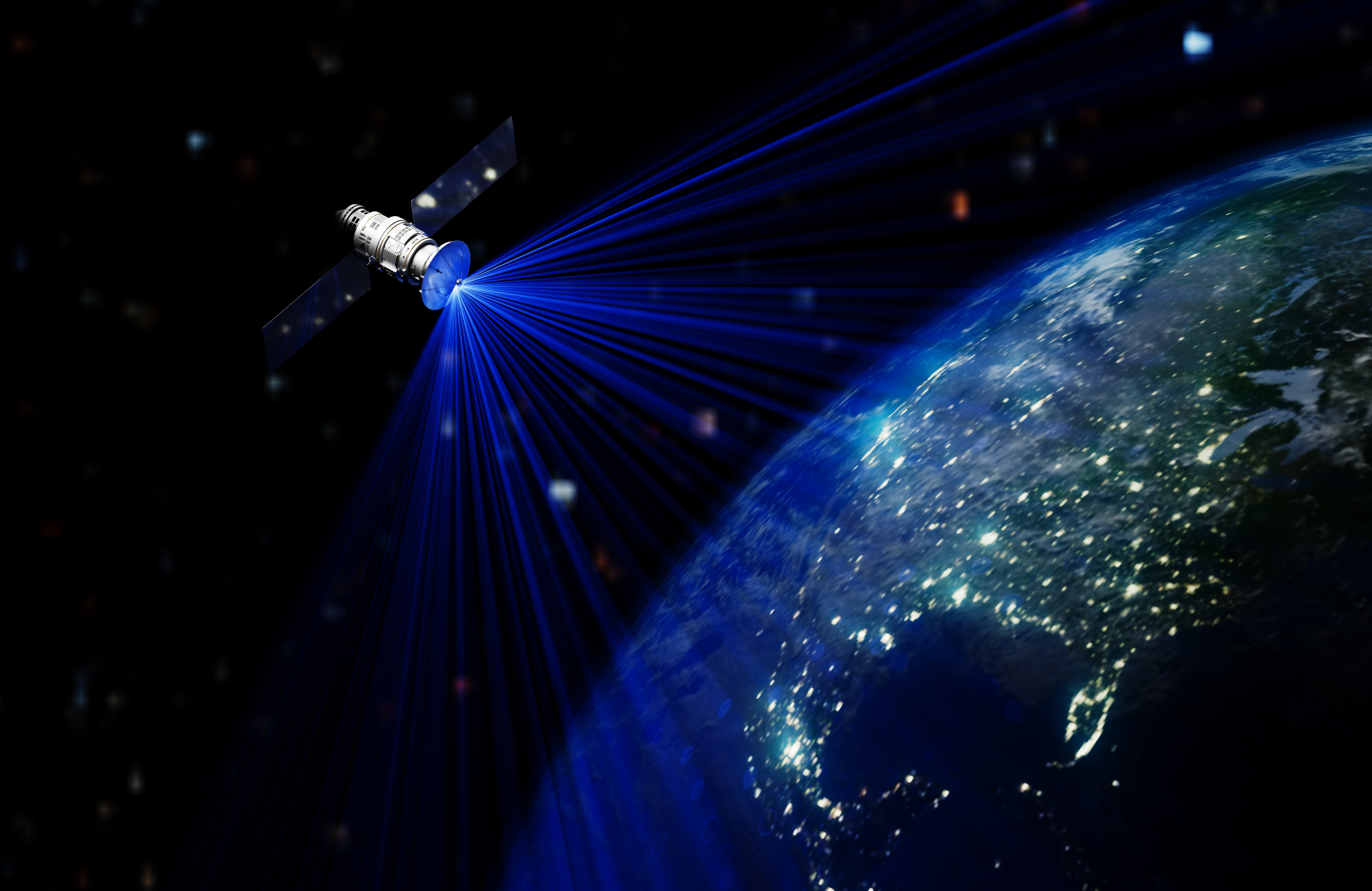 SpaceX ya tiene una amplia red de satélites en órbita (más de 9.600 Starlink actualmente).