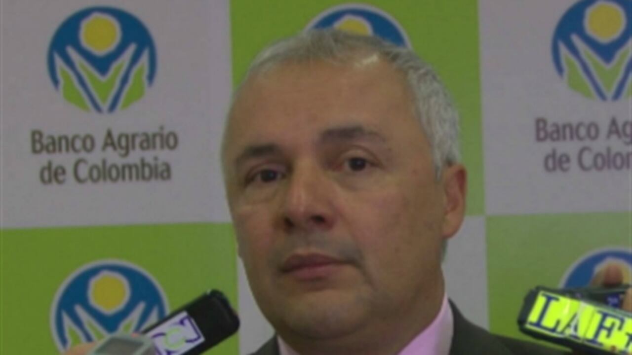 Presidente del Banco Agrario de Colombia, Álvaro Navas.