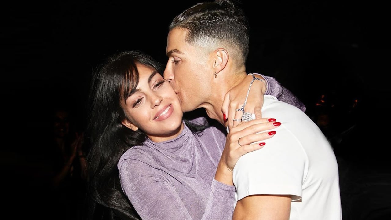 Georgina Rodríguez y Cristiano Ronaldo. Instagram: @giorginagio