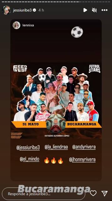 Foto: Instagram @jessiuribe3.