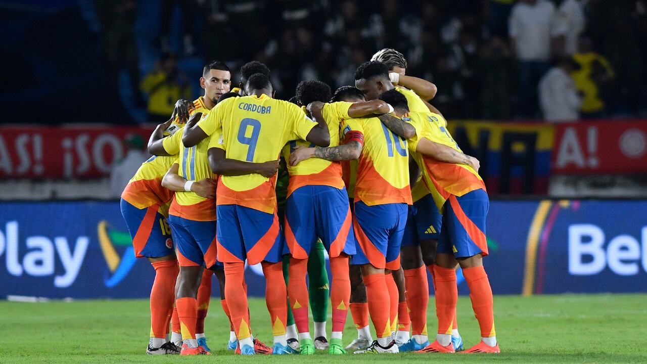 Selección Colombia en juego de las Eliminatorias al Mundial 2026