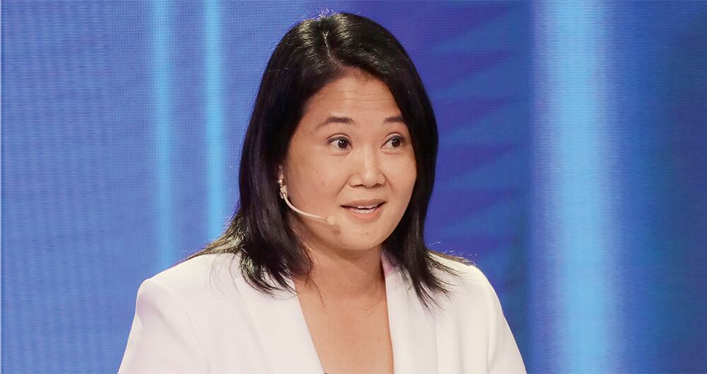 8 % Keiko Fujimori Candidata de Fuerza Popular