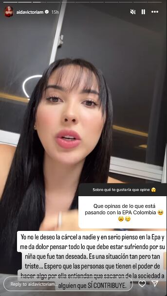 Aída Victoria Merlano se pronunció por condena de Epa Colombia