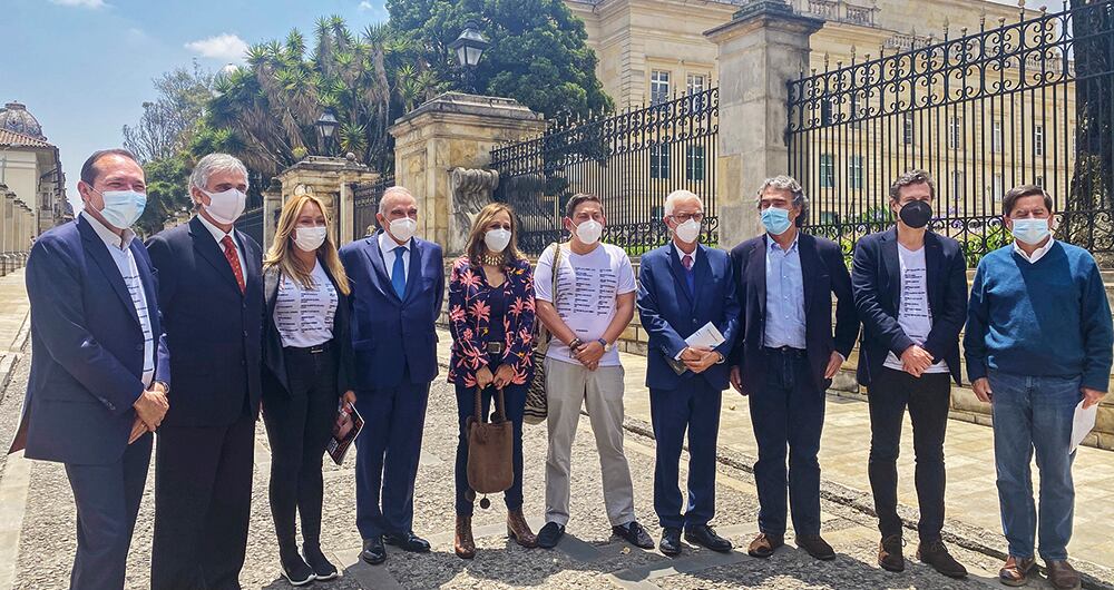 La Coalición de la Esperanza, en la que están Sergio Fajardo y Humberto de la Calle, entre otros, fue el primer movimiento de oposición con el que se reunió el presidente Iván Duque.