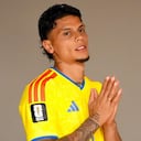 Richard Ríos, volante de la Selección Colombia.