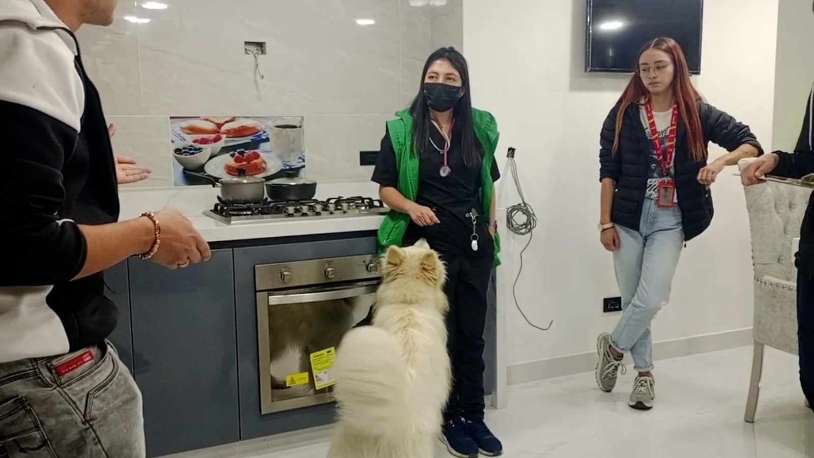 Las autoridades hicieron una visita a lugar de residencia de Copito.