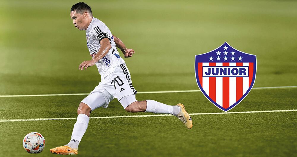 Carlos Bacca, jugador del Junior.