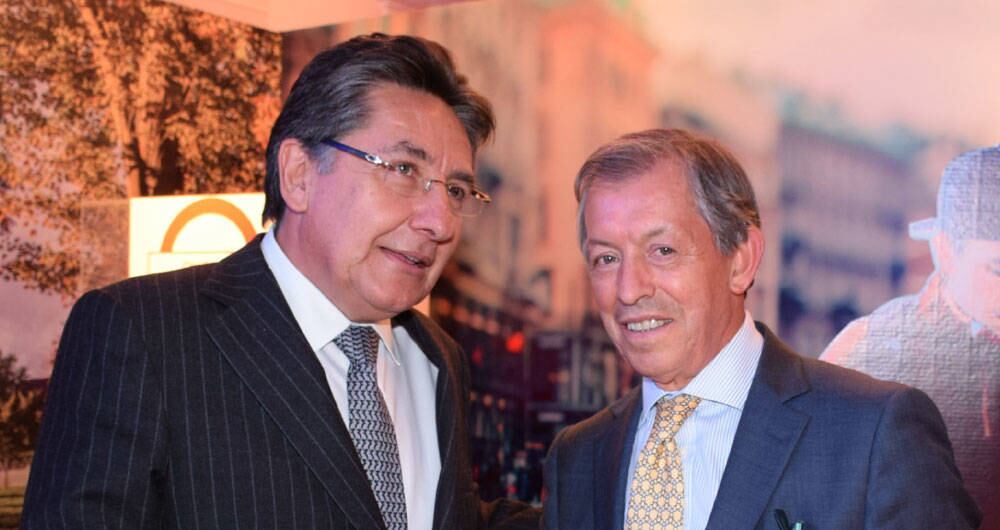 Néstor Humberto Martínez y Telésforo Pedraza.