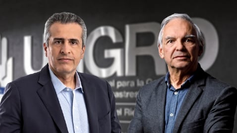 Exministros Ricardo Bonilla y Luis Fernando Velasco.
