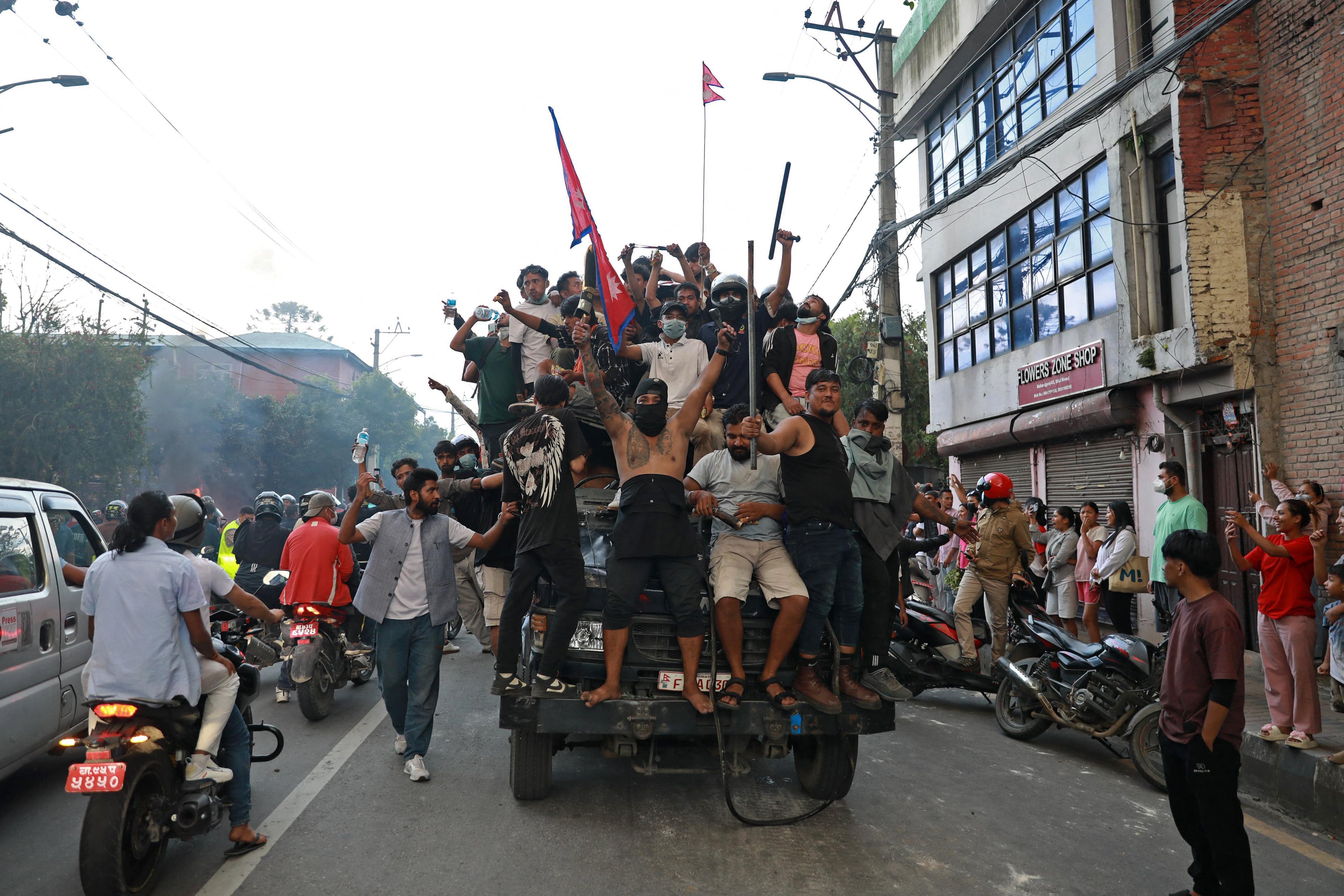 Protestas en Nepal