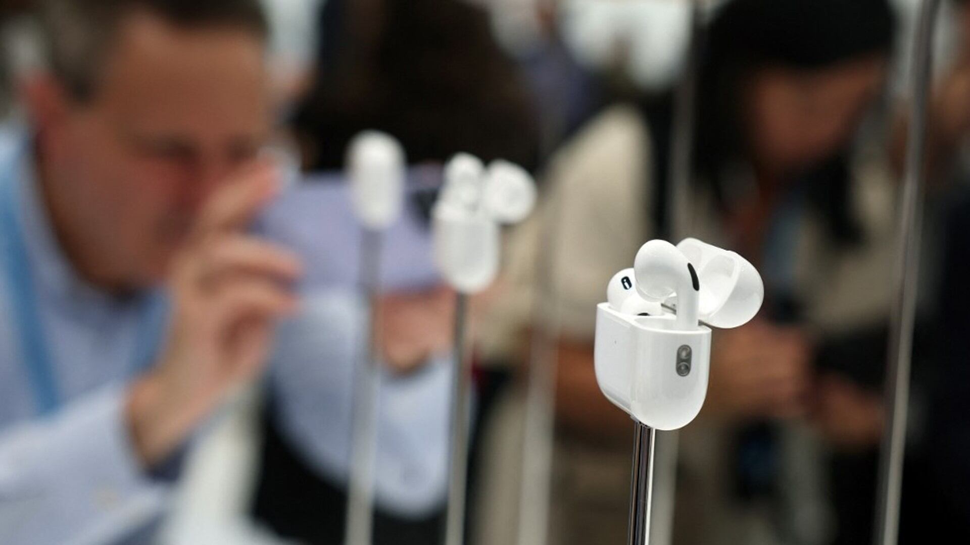 Apple realizó un evento para mostrar los nuevos modelos de iPhone 16, Airpods y Apple Watch. Justin Sullivan/Getty Images/AFP