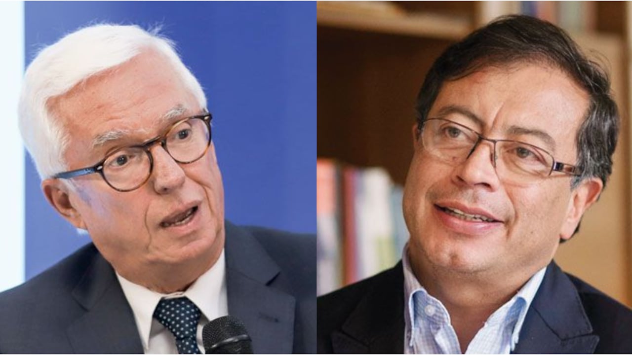 Jorge Enrique Robledo y Gustavo Petro.