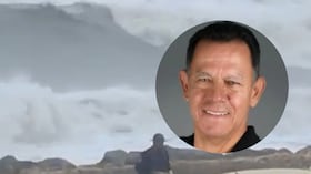 Meteorólogo Max Henríquez y el fenómeno de mar de leva.
