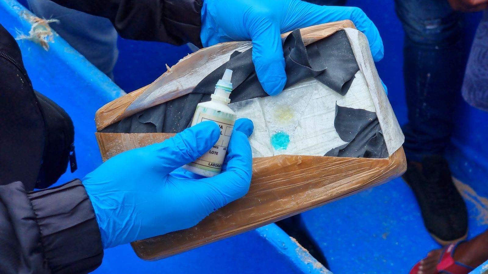 Gigantesca incautación de cocaína en Tumaco, Nariño: más de media tonelada dejó de ser comercializada.