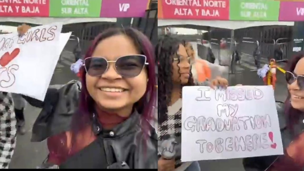 la fanática que prefirió hacer fila en El Campín antes que ir a su grado